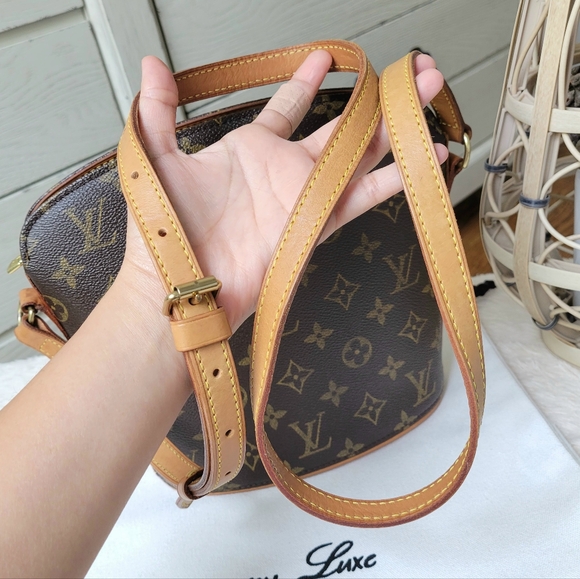💕DISCONTINUED Very Rare LOUIS VUITTON Drouot Crossbody/Shoulder Bag Monogram - Picture 3 of 16